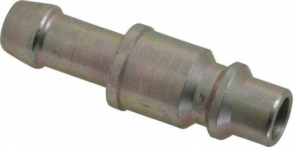 Prevost - Hose Barb Industrial Pneumatic Hose Plug For Hose - Zinc-Plated Nitrited Steel, 3/8" Body Diam, 3/8" Hose ID - Industrial Tool & Supply