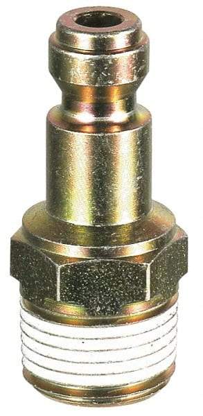 Prevost - 3/8 Male NPT Tru-Flate Automotive Pneumatic Hose Connector - Composite, 1/4" Body Diam - Industrial Tool & Supply