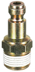 Prevost - 3/8 Male NPT Tru-Flate Automotive Pneumatic Hose Connector - Composite, 1/4" Body Diam - Industrial Tool & Supply
