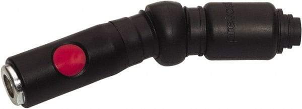 Prevost - 3/8 Swivel NPT Tru-Flate Automotive Pneumatic Hose Safety Coupler - Composite, 3/8" Body Diam - Industrial Tool & Supply