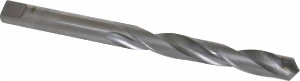 Made in USA - 25/32" 118° Spiral Flute Carbide-Tipped Taper Length Drill Bit - Industrial Tool & Supply