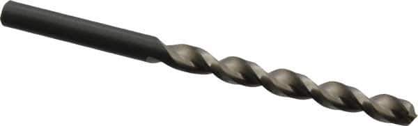 Walter-Titex - 15/64" 130° High Speed Steel Jobber Drill - Oxide Finish, Right Hand Cut, Parabolic Flute, Straight Shank, 3-21/32" OAL, Standard Point - Industrial Tool & Supply