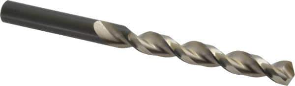Walter-Titex - 13/32" 130° High Speed Steel Jobber Drill - Oxide Finish, Right Hand Cut, Parabolic Flute, Straight Shank, 5-1/4" OAL, Standard Point - Industrial Tool & Supply