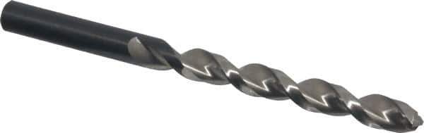 Walter-Titex - 27/64" 130° High Speed Steel Jobber Drill - Oxide Finish, Right Hand Cut, Parabolic Flute, Straight Shank, 5-19/32" OAL, Standard Point - Industrial Tool & Supply