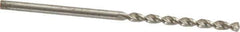 Walter-Titex - #47 130° High Speed Steel Jobber Drill - Bright Finish, Right Hand Cut, Parabolic Flute, Straight Shank, 1-15/16" OAL, Standard Point - Industrial Tool & Supply