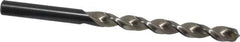 Walter-Titex - Letter K 130° High Speed Steel Jobber Drill - Oxide Finish, Right Hand Cut, Parabolic Flute, Straight Shank, 4-9/32" OAL, Standard Point - Industrial Tool & Supply