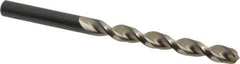 Walter-Titex - Letter P 130° High Speed Steel Jobber Drill - Oxide Finish, Right Hand Cut, Parabolic Flute, Straight Shank, 4-19/32" OAL, Standard Point - Industrial Tool & Supply