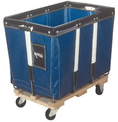 Royal Basket Trucks - 34" Long x 22" Wide x 29" High, Yellow Vinyl Replacement Liner - Use with Royal - 8 Bushel Capacity Basket Trucks - Industrial Tool & Supply