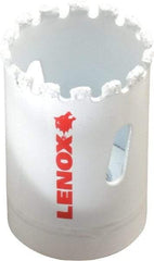 Lenox - 1-3/8" Diam, 1-5/8" Cutting Depth, Hole Saw - Carbide Grit Saw, Gulleted Edge - Industrial Tool & Supply