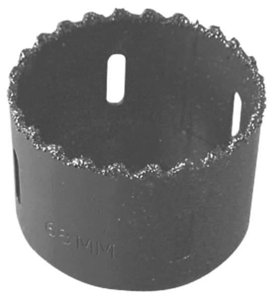 Lenox - 4-1/8" Diam, 1-5/8" Cutting Depth, Hole Saw - Carbide Grit Saw, Gulleted Edge - Industrial Tool & Supply