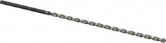 Walter-Titex - 3/16" 130° 2-Flute High Speed Steel Extra Length Drill Bit - Industrial Tool & Supply