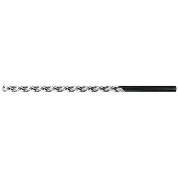 Walter-Titex - #25 130° 2-Flute High Speed Steel Extra Length Drill Bit - Industrial Tool & Supply