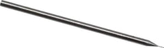 Walter-Titex - 0.12mm, 118° Point, Cobalt Micro Drill Bit - 25mm OAL, 0.5mm Flute Length, 1mm Shank Diam, Series A3143 - Industrial Tool & Supply