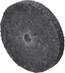 3M - 2" Diam, 1/4" Face Width, 1/4" Center Hole, Very Coarse Grade, Silicon Carbide Deburring Wheel - Unitized, Hard Density 7 Grade, 20,100 RPM - Industrial Tool & Supply