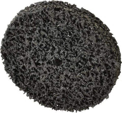 3M - 3" Diam, 1/2" Face Width, 1/4" Center Hole, Very Coarse Grade, Silicon Carbide Deburring Wheel - Unitized, Hard Density 7 Grade, 14,100 RPM - Industrial Tool & Supply
