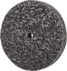 3M - 6" Diam, 1" Face Width, 1/2" Center Hole, Very Coarse Grade, Silicon Carbide Deburring Wheel - Unitized, Hard Density 7 Grade, 7,000 RPM - Industrial Tool & Supply