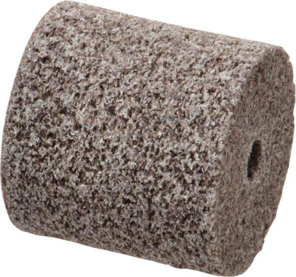 Norton - 1" Diam, 1" Face Width, 3/16" Center Hole, Coarse Grade, Aluminum Oxide Deburring Wheel - Unitized, Hard Density 8 Grade, 35,100 RPM - Industrial Tool & Supply