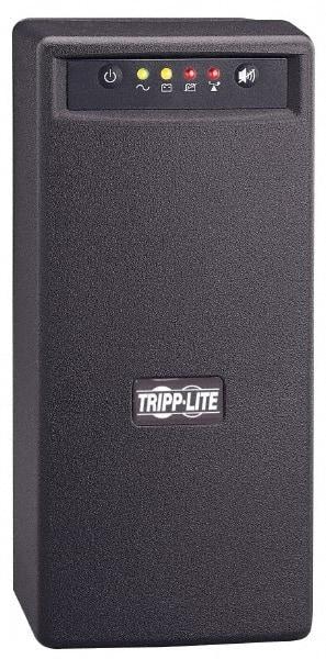 Tripp-Lite - 12 Amp, 1,000 VA, Wall Mount Line Interactive Backup Uninterruptible Power Supply - Backup 3-1/2 min with Full Load & 14 min with Half Load, 120 VAC Input, 115 & 120 VAC Output, 500 Watt Output, 1 Phases, 8 Outlets - Industrial Tool & Supply