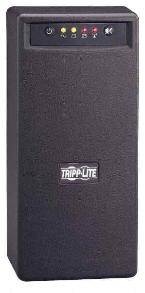Tripp-Lite - 12 Amp, 800 VA, Wall Mount Line Interactive Backup Uninterruptible Power Supply - Backup 3-1/2 min with Full Load & 11-1/2 min with Half Load, 120 VAC Input, 110, 115 & 120 VAC Output, 475 Watt Output, 1 Phases, 7 Outlets - Industrial Tool & Supply