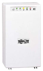 Tripp-Lite - 12 Amp, 1,500 VA, Wall Mount Line Interactive Backup Uninterruptible Power Supply - Backup 7 min with Full Load & 20 min with Half Load, 120 VAC Input & Output, 980 Watt Output, 1 Phases, 6 Outlets - Industrial Tool & Supply
