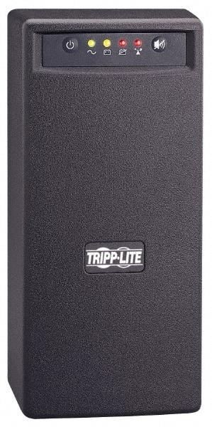 Tripp-Lite - 10 Amp, 550 VA, Wall Mount Line Interactive Backup Uninterruptible Power Supply - Backup 4.6 min with Full Load & 14.8 min with Half Load, 120 VAC Input, 115 & 120 VAC Output, 300 Watt Output, 1 Phases, 6 Outlets - Industrial Tool & Supply