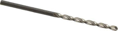 Walter-Titex - 3/32" 130° Cobalt Jobber Drill - Oxide Finish, Right Hand Cut, Parabolic Flute, Straight Shank, 2-1/4" OAL, Split Point - Industrial Tool & Supply