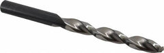 Walter-Titex - 13/32" 130° Cobalt Jobber Drill - Oxide Finish, Right Hand Cut, Parabolic Flute, Straight Shank, 5-1/4" OAL, Split Point - Industrial Tool & Supply