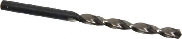 Walter-Titex - #15 130° Cobalt Jobber Drill - Oxide Finish, Right Hand Cut, Parabolic Flute, Straight Shank, 3-5/32" OAL, Split Point - Industrial Tool & Supply