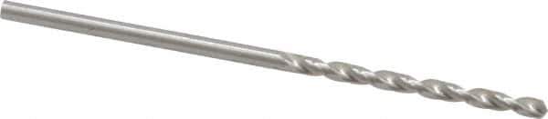 Walter-Titex - 1.6mm 130° Cobalt Jobber Drill - Bright Finish, Right Hand Cut, Parabolic Flute, Straight Shank, 1-11/16" OAL, Split Point - Industrial Tool & Supply