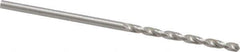 Walter-Titex - 1.6mm 130° Cobalt Jobber Drill - Bright Finish, Right Hand Cut, Parabolic Flute, Straight Shank, 1-11/16" OAL, Split Point - Industrial Tool & Supply