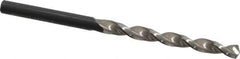 Walter-Titex - 4.5mm 130° Cobalt Jobber Drill - Oxide Finish, Right Hand Cut, Parabolic Flute, Straight Shank, 3-5/32" OAL, Split Point - Industrial Tool & Supply