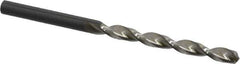 Walter-Titex - 5.5mm 130° Cobalt Jobber Drill - Oxide Finish, Right Hand Cut, Parabolic Flute, Straight Shank, 93mm OAL, Split Point - Industrial Tool & Supply