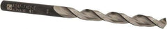 Walter-Titex - 7mm 130° Cobalt Jobber Drill - Oxide Finish, Right Hand Cut, Parabolic Flute, Straight Shank, 4-9/32" OAL, Split Point - Industrial Tool & Supply