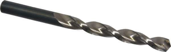 Walter-Titex - 11mm 130° Cobalt Jobber Drill - Oxide Finish, Right Hand Cut, Parabolic Flute, Straight Shank, 5-19/32" OAL, Split Point - Industrial Tool & Supply