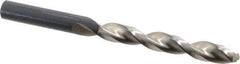 Walter-Titex - 11.2mm 130° Cobalt Jobber Drill - Oxide Finish, Right Hand Cut, Parabolic Flute, Straight Shank, 5-19/32" OAL, Split Point - Industrial Tool & Supply