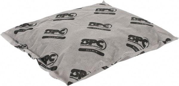 Brady SPC Sorbents - 18 Inch Long x 18 Inch Wide Sorbent Pillow - 28 Gallon Capacity, Universal - Industrial Tool & Supply