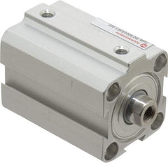 Norgren - 1" Stroke x 1" Bore Double Acting Air Cylinder - 10-32 Port, 1/4-28 Rod Thread, 145 Max psi, 23 to 176°F - Industrial Tool & Supply