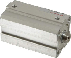 Norgren - 1-1/2" Stroke x 1" Bore Double Acting Air Cylinder - 10-32 Port, 1/4-28 Rod Thread, 145 Max psi, 23 to 176°F - Industrial Tool & Supply