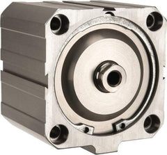 Norgren - 2" Stroke x 4" Bore Double Acting Air Cylinder - 1/4 Port, 1/2-20 Rod Thread, 145 Max psi, 23 to 176°F - Industrial Tool & Supply
