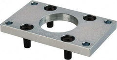Norgren - Air Cylinder Flange Mount - 23°F Min Temp, Use with 50mm Compact Cylinders - Industrial Tool & Supply