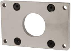 Norgren - Air Cylinder Flange Mount - 23°F Min Temp, Use with 80mm Compact Cylinders - Industrial Tool & Supply