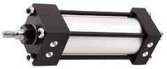 Norgren - 5" Stroke x 2" Bore Single Acting Air Cylinder - 3/8 Port, 7/16-20 Rod Thread, 250 Max psi, -20 to 200°F - Industrial Tool & Supply