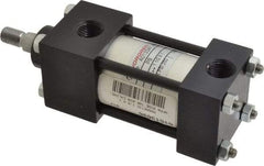 Norgren - 1" Stroke x 1-1/2" Bore Single Acting Air Cylinder - 3/8 Port, 7/16-20 Rod Thread, 250 Max psi, -20 to 200°F - Industrial Tool & Supply