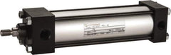 Norgren - 6" Stroke x 2" Bore Single Acting Air Cylinder - 3/8 Port, 7/16-20 Rod Thread, 250 Max psi, -20 to 200°F - Industrial Tool & Supply