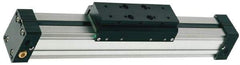 Norgren - 2" Bore x 24" Stroke Standard Rodless Air Cylinder - 116 Max psi, -22 to 176°F, 3/8" NPTF Port - Industrial Tool & Supply