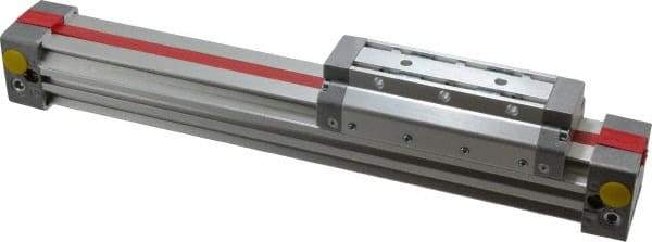 Norgren - 1" Bore x 6" Stroke Standard Rodless Air Cylinder - 116 Max psi, -22 to 176°F, 1/8" NPTF Port - Industrial Tool & Supply