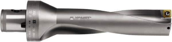 Komet - 4.016" Max Drill Depth, 2xD, 50.2mm Diam, Indexable Insert Drill - 4 Inserts, ABS 63 Modular Connection Shank - Industrial Tool & Supply