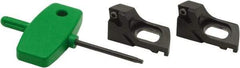 Parlec - Series Twin Bore Roughing, Right Hand Cut, Boring Cartridge - CCMT 06 Insert, 0° Lead Angle - Industrial Tool & Supply