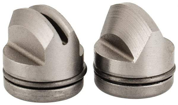 SPI - Chrome Caliper Inside & Outside Diameter Attachment - 2 Pieces, 1.5 to 2.5mm Pitch, For Use with 6" Dial or Electronic Calipers - Industrial Tool & Supply