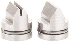 SPI - Chrome Caliper Inside & Outside Diameter Attachment - 2 Pieces, 1 to 1.5mm Pitch, For Use with 6" Dial or Electronic Calipers - Industrial Tool & Supply